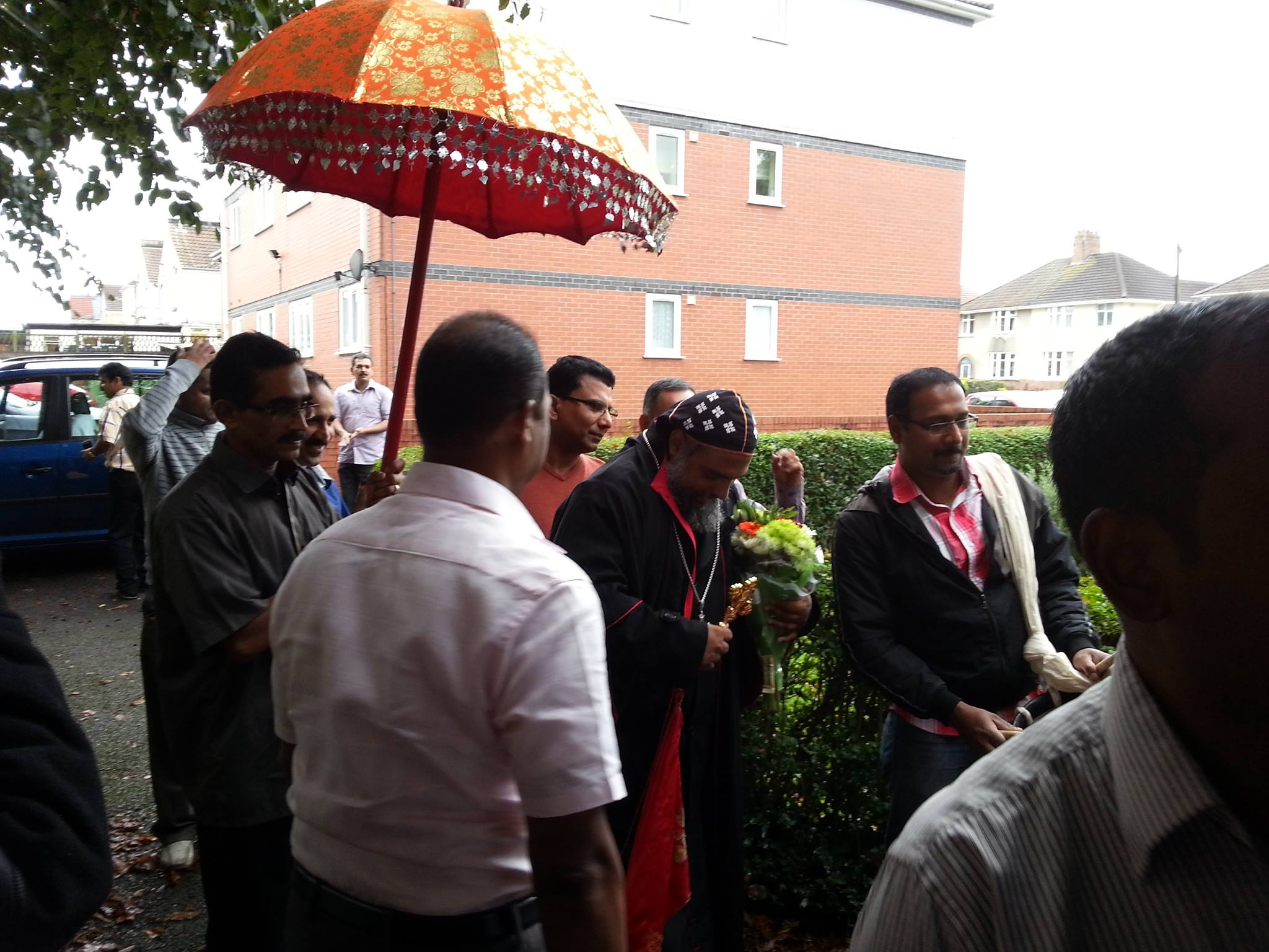The Church welcoming a Bishop